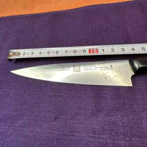 包丁 ZWILLING J.A.HENCKELS TWIN FIN FRIODUR ICE HARDENED 30725-130 NO STAINの画像6