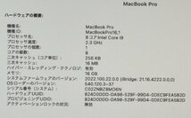 1円～ジャンク品 MacBook Pro (16インチ, 2019) MVVK2J/A 2.3GHz Core i9 メモリ:16GB SSD:1TB AMD Radeon Pro 5500M スペースグレイ NBZ8_画像5