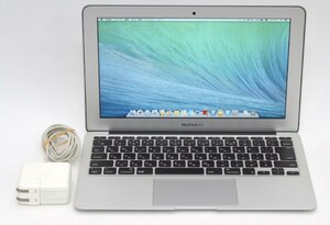 1円～MacBook Air (11インチ, Mid 2013) MD712J/A 1.3GHz Core i5 メモリ:4GB SSD:256GB 33YL