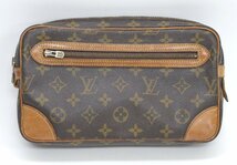 ∞ 1円～送料無料 ジャンク品 ルイ・ヴィトン モノグラム マルリー・ドラゴンヌ M51825 セカンドバッグ LOUIS VUITTON 廃番 843_画像1