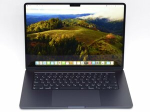 1円～送料無料 決算セール！人気！保証残 MacBook Air (15インチ, M2, 2023) MQKW3J/A 8C/10C メモリ:8GB SSD:256GB ミッドナイト R72P