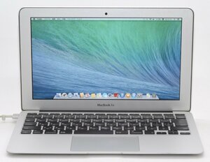 1円～ジャンク品 MacBook Air (11インチ, Mid 2013) MD711J/A 1.3GHz Core i5 メモリ:4GB SSD:128GB R962 修理前提・部品取り・研究用