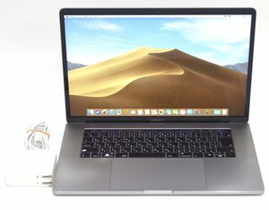 1円～ジャンク品 MacBook Pro (15-inch, 2018) MR942J/A 2.6GHz Core i7 メモリ:16GB SSD:512GB Radeon Pro 560X C43A