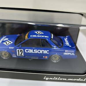 未使用 ignitionmodel CALSONIC SKYLINE (#12) 1989 JTC 0577 イグニッションモデル ミニカー 1/43 カルソニックの画像2