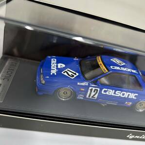 未使用 ignitionmodel CALSONIC SKYLINE (#12) 1989 JTC 0577 イグニッションモデル ミニカー 1/43 カルソニックの画像3