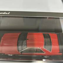 未使用　ignition model Nissan SKYLINE 2000 RS-X Turbo-C (R30) Red/SILVER 0601 イグニッションモデル ミニカー 1/43 _画像4