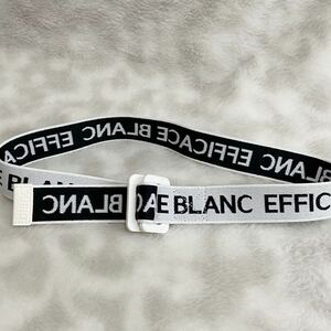 未使用[efficace blanc] エフィカスブラン オールシーズン ストレッチ 伸びる ゴムベルト ゴム 穴なし 無段階 エフィカス ゴルフ