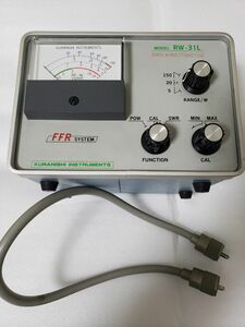 クラニシ WATTMETER KURANISHI パワー計 アマチュア無線 RW-31L 