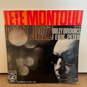 スペイン原盤　tete montoliu amb billy brooks a tot jazz LP レコード　テテモントリュー