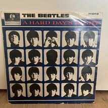 UKオリジナル 両面3N The Beatles A Hard day's Night LP ビートルズ PMC1230 レコード　ハードデイズナイト　セントラルリマーク有　MT_画像1