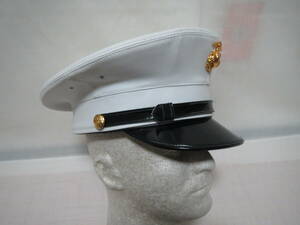 実物 入手困難サイズ アメリカ海兵隊 制帽 イラク アフガニスタン サイズ 7 3/8 約59cm 全天候型タイプ NO７