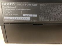 〔動作品〕SONY PlayStation2 PS2 SCPH-35000 本体 コントローラー ゲームソフト プレイステーション_画像4