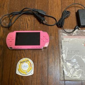 【ジャンク扱いで】プレイステーションポータブル　ピンク　PSP-1000 PK