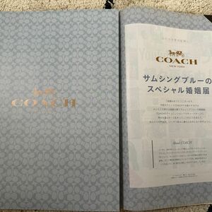 ゼクシィ 婚姻届 スペシャル婚姻届 COACH 雑誌付録 付録 1枚