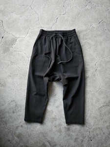 17ss【美品】rdv o globe/ランデヴーオーグローブ size-1 サルエルパンツ ブラック 日本製