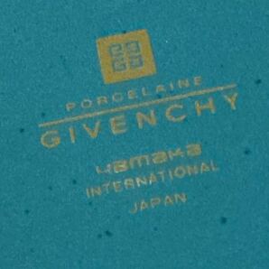 同梱歓迎◆洋食器◆GIVENCHY◆ジバンシー◆プレート◆大皿◆デザートプレート◆素敵色＊ブルー系◆金縁取り◆JAPAN◆年代モノ◆中古品の画像4