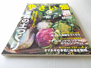 やさい畑 2019年 秋号 驚異の土づくり 無農薬なのに虫がこない 野菜がよく育つ