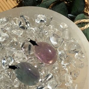 2個セット フローライト ペンダントトップ