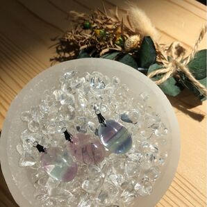 3個セット フローライト ペンダントトップ