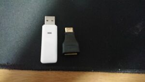 HDMI miniHDMI 変換 USBからSD変換2個