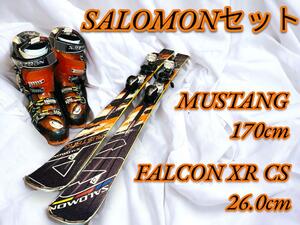 Salomon Mustang &amp; Z12Speed ​​&amp; Falcon XR CS Set Good