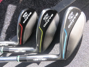 まとめて3本鮮やかカラーリング■美品2024バルド TT ミルド ウェッジ黒 TOUR KNIGHT WEDGE■48°■52°■56°■NS 950GH neo 