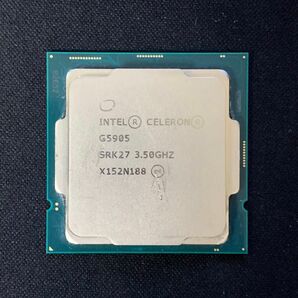 Intel Celeron G5905 LGA1200 動作確認済