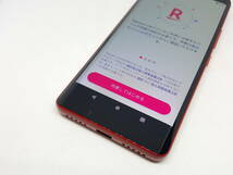 外観Bランク☆ジャンク品☆RAKUTEN☆P710　Rakuten hand(レッド)★3726001190☆3/26☆_画像4