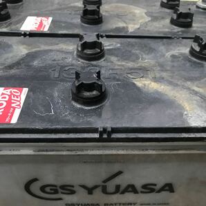 GS YUASAバッテリーPRN130F51中古品2個セット送料無料 大型トラック 24V サブバッテリーの画像4