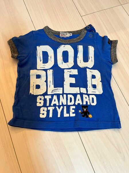 DOUBLE.B 半袖Tシャツ 半袖 ベビー