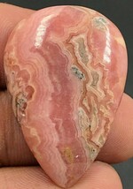 ★インカローズ　ロードクロサイトRhodochrosite カボション34x23x6 mm　　44 Cts　k5932_画像2