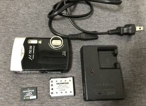 OLYMPUS μ790SW ピアノブラック　コンパクトデジタルカメラ XDカード付き