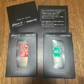 【当選品】ploom X advanced x marquee clubセックスピストルズ2種類セット★パンク ハードコアgism