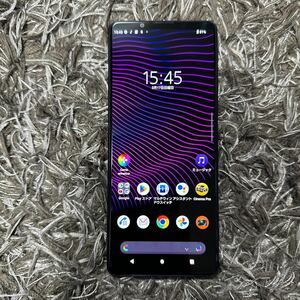 判定〇 xperia 1 III フロストパープル docomo Android SO-51B SIMフリー SONY