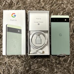 新品未使用品 SIMフリー Google Pixel 6a 5G 6GB/128GB セージ GA03715 利用制限〇 softbank版