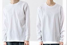 送料無料 Hanes ヘインズ BEEFY ビーフィー ロングスリーブ Tシャツ 長袖 2枚セット 厚地 H5186-2 白 XL メンズ レディース 人気