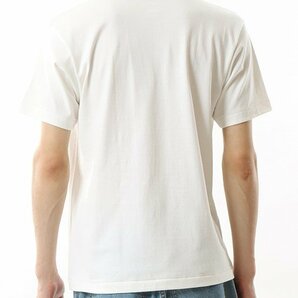 Hanes ヘインズ HM1-X201 SHIRO 白 クルーネック Tシャツ 半袖 1点 無地 白 L メンズ レディース 人気 おすすめの画像7