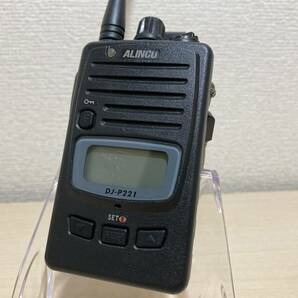 ★ALINCO DJ-P221 特定小電力トランシーバー アルインコ 通電確認済!! 中古 スペア/部品取りに!!の画像7