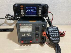 *YAESU Yaesu FTM-300DS VHF/UHF(144/430MHz) dual band transceiver 20W electrification verification settled!! DAIWA PS-140Y set present condition goods FTM-300D