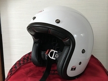 BELL CUSTOM 500 GLOSS WHITE ベル カスタム500 ジェットヘルメット グロスホワイト/XL 2022年製造 輸入品_画像5