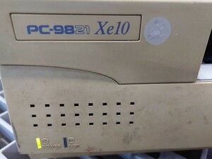 NEC PC9821Xe10/C4 本体 通電のみ確認 増設RAM LANボード SCSIボード HDDなし ジャンク扱い