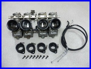 ！☆4G819 ゼファー400-2 ZR400C キャブレターセット KEIHIN CR アクセルワイヤー インシュレーター 100