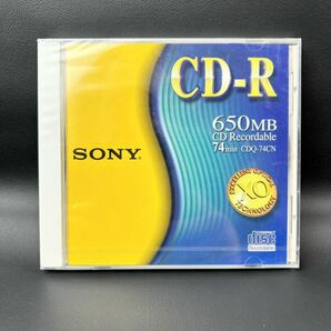 1円〜 未使用 CD-R SONY ソニー 650мв CD Recordable 74 min CDQ-74CN CDQ-74CNの画像1