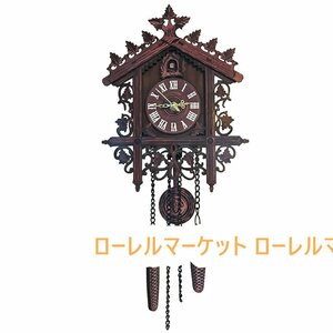 掛時計 木製 希少 壁掛け 高品質 未使用 ヴィンテージ 鳩時計 インテリア