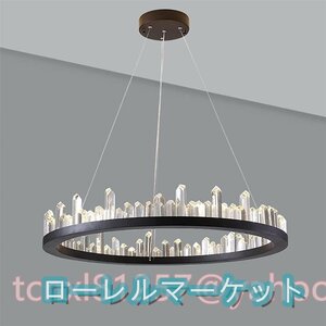 モダンな LED クリスタル シャンデリア エレガントなクリスタル フラッシュ