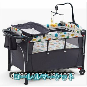  crib baby bed carrying ..... basket mattress diapers change table storage bag with casters . side height adjustment possibility 