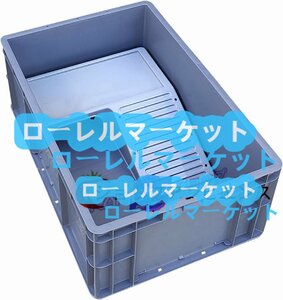 カメ生息地 日向ぼっこ台 ボックス 排水孔 階段 カメ槽 大きい 爬虫類繁殖ボックス 亀飼育用水槽 観察 亀水槽プ ラスチック 爬虫類ケース