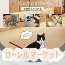 キャットエクササイズホイール 品質保証 猫のトレッドミル 猫 回し車 ローラー キャットウォーク 爪研ぎ ランニングホイール_画像3