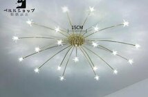 華麗 インテリア 流れ星 21灯 シーリングライト LED ペンダントライト ランプ 天井 照明器具 シャンデリア_画像4