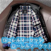 人気商品★ 本革 高品質レザージャケット ジャンパー 革ジャン ブレーキマン カーコート S～4XL 馬革 メンズファッション_画像3